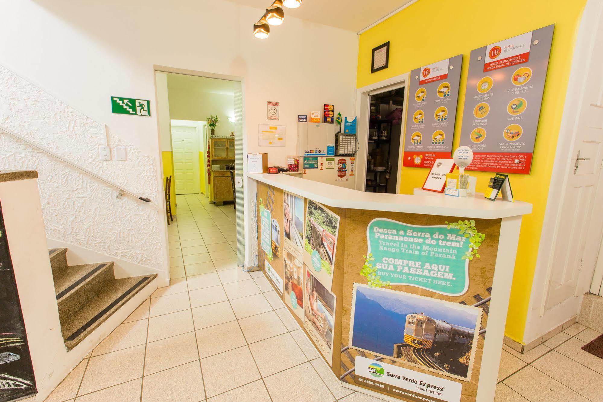 Hotel Blumenau Centro クリチバ エクステリア 写真